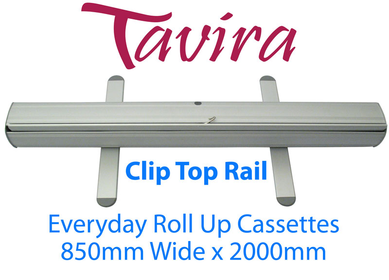 Tavira Everyday Roll Up Banner Cassette 850 Clip - Supplied in boxes of 6