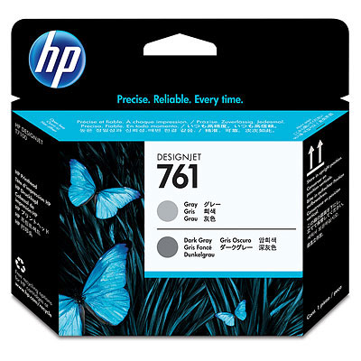 CH647A HP 761 Ink Printhead Grey & Dark Grey