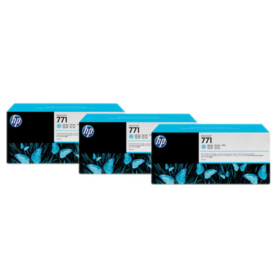 B6Y36A HP No. 771c Light Cyan 3 Ink Multipack 775ml x 3 for HP Z6200