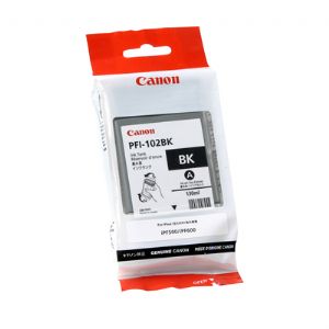 PFI-102BK Black Ink Tank 130ml (Dye Ink)