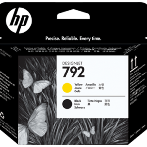 CN702A Hewlett Packard No. 792 Latex Yellow & Black Printhead