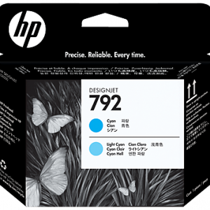CN703A Hewlett Packard No. 792 Latex Cyan & Light Cyan Printhead