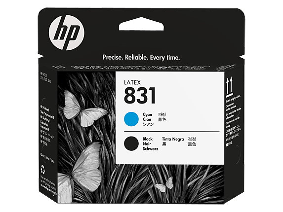 CZ677A Hewlett Packard No. 831C Latex Printhead Cyan & Black