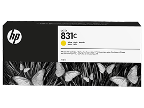 CZ697A Hewlett Packard No. 831C Latex Ink Cartridge Yellow - 775ml