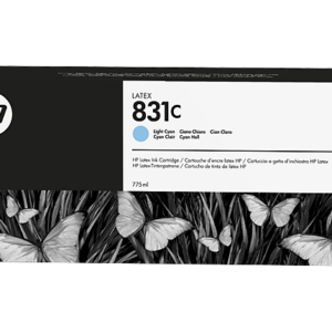 CZ698A Hewlett Packard No. 831C Latex Ink Cartridge Light Cyan - 775ml