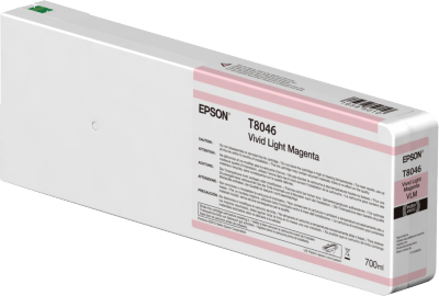 Epson Surecolor T8046 Vivid Light Magenta HDX/HD Ink 700ml (SC-P6000/7000/8000/9000)