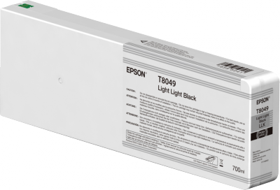 Epson Surecolor T8049 Light Light Black HDX/HD Ink 700ml (SC-P6000/7000/8000/9000)