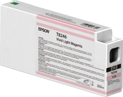 Epson Surecolor T8246 Vivid Light Magenta HDX/HD Ink 350ml (SC-P6000/7000/8000/9000)