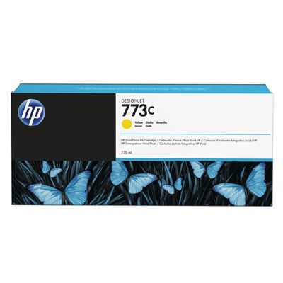 C1Q40 HP No. 773C Ink Cartridge Yellow - 775ml