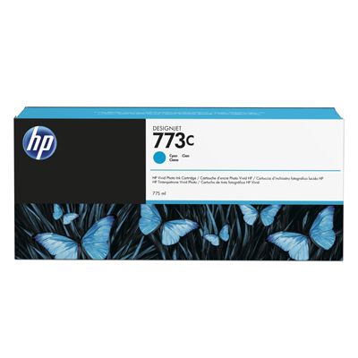 C1Q42A HP No. 773C Ink Cartridge Cyan - 775ml