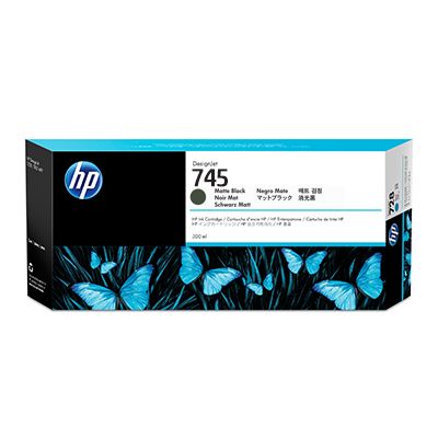 F9K05A HP No.745 Ink Cartridge Matte Black 300ml