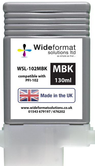 WSL-102-104 Compatible Canon 130ml Ink Cartridges