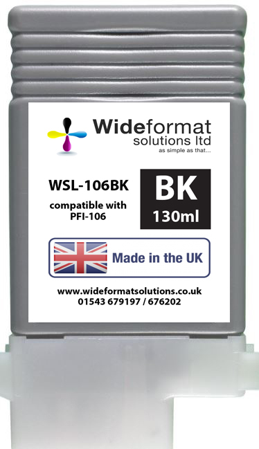 WSL-106 Compatible Canon 130ml Ink Cartridges