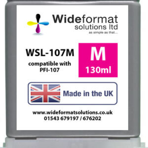 WSL-107 Compatible Canon 130ml Ink Cartridges