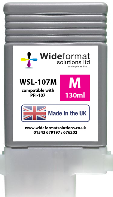 WSL-107 Compatible Canon 130ml Ink Cartridges