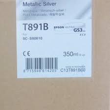 Epson Surecolor T890B Metallic Silver GS3 Ink 350ml (SC-S80600)