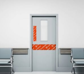 TouchSheild Anti-Microbial Protective Film PVC for Curved Surfaces - WPVC70