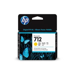 3ED69A HP 712 Ink Cartridge Yellow - 29ml