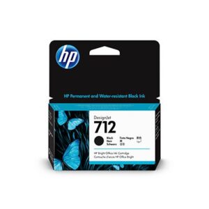 3ED70A HP 712 Ink Cartridge Black - 38ml