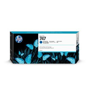 P2V85A HP 747 Ink Cartridge Chromatic Blue - 300ml