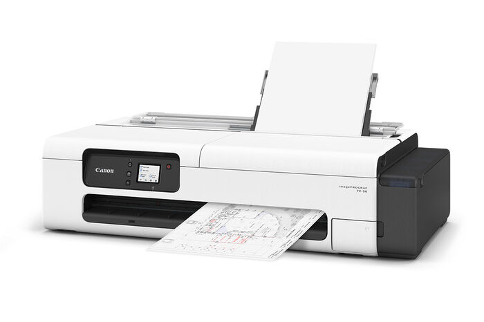 Canon imagePROGRAF TC-20 Printer – 4 Colour Pigment Ink – A1 Plotter – 5815C003AB - Image 5