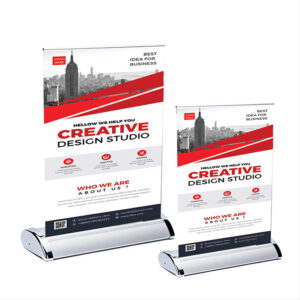 Tavira Everyday Mini Roll Up Banner Cassette A4 S/A Rail - Individually Boxed
