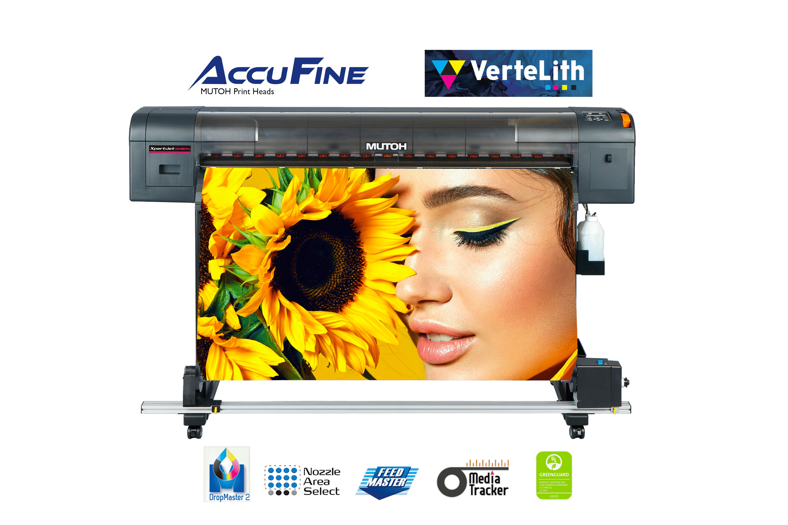 Mutoh XpertJet 1341SR Pro - 4 Colour 54" Eco Solvent Printer