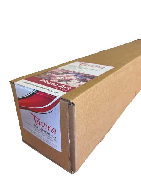 TAVIRA RESIN COATED PHOTO GLOSS PAPER - 260GSM - 914MM X 30M - BOX