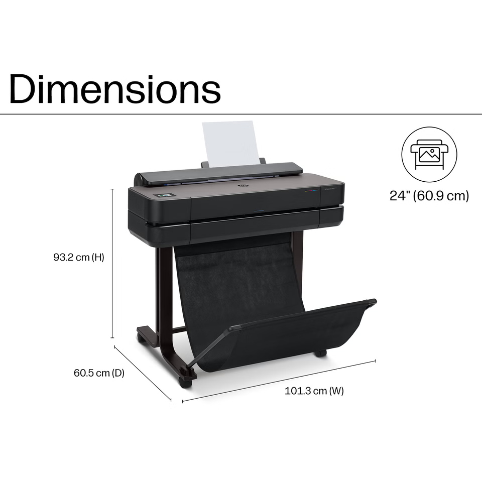 5HB09D - HP DesignJet T630 24” A1 Printer - Image 3