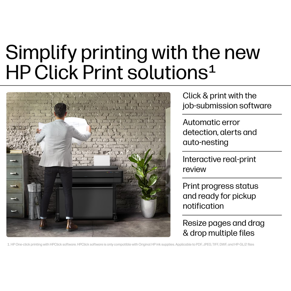5HB09D - HP DesignJet T630 24” A1 Printer - Image 4